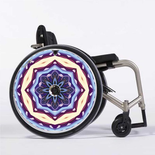 Mandala blau