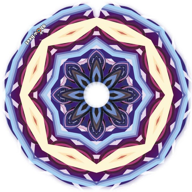 Mandala blau – Bild 2